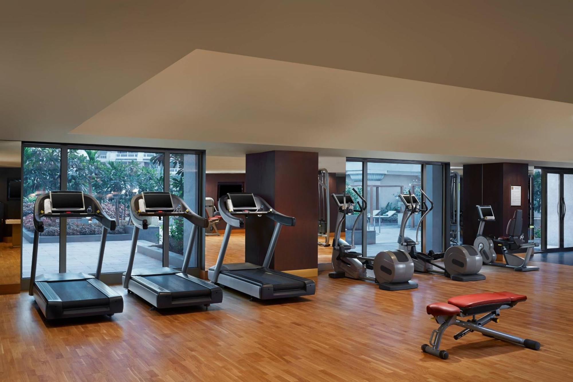 Itc Grand Chola, A Luxury Collection Hotel, Ченнаї Екстер'єр фото The gym at the hotel